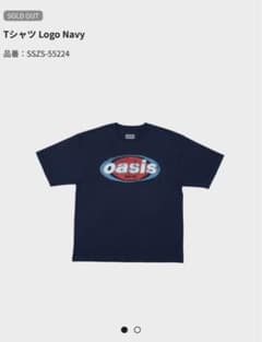 a*様 Oasis live'25 Logo Navy Tシャツ Mサイズ オア - メルカリ