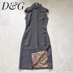 DOLCE &GABBANA ドルガバ　レオパード　ハイネック　ワンピース DOLCE &GABBANA ドルガバ レオパード ハイネック ワンピース - メルカリ