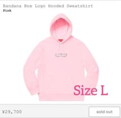 Supreme バンダナボックスロゴ　フーディーのサムネイル