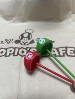 マリオ　ルイージ　帽子ピック　２本セット　USJのサムネイル