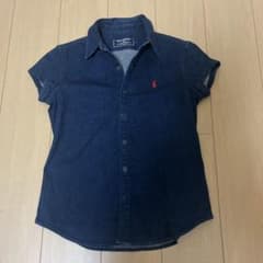 ポロスポーツラルフローレン ストレッチ デニム フレンチスリーブ 