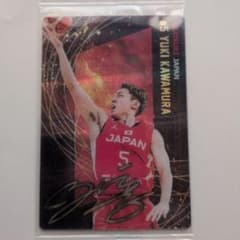 Bリーグウエハースカード　河村勇輝 #5　プリントサイン入りカード #5のサムネイル