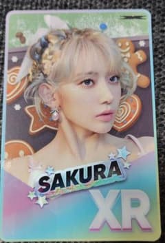 リズムハイブサクラトレカ ルセラフィム サクラ 埼玉スーパーアリーナ 限定 リズムハイブ トレカ