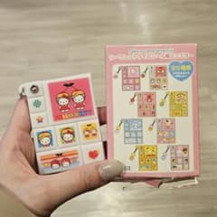 サンリオシークレットタイルシール風ミニミラー（むねきゅん平成女児アイテム）キティのサムネイル