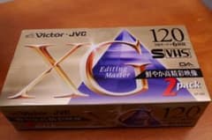 S-VHSテープ Victor JVC ST-120XGK2のサムネイル