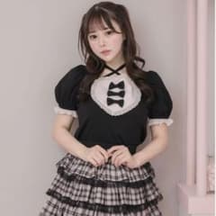 piumハートリボンパフスリーブTシャツ - メルカリ