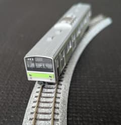 Nゲージ鉄道模型 グレーとグリーンのサムネイル
