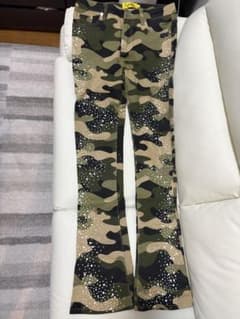 GUAPI カモフラージュ ペイント デニムパンツ 32 GUAPI カモフラージュ ペイント デニムパンツ 32 - メルカリ