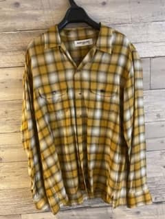 RUDE GALLERY 長袖チェックシャツ/ OMBRE CHECKのサムネイル