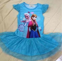 えぶりぃ様専用アナと雪の女王 ワンピース 試着のみのサムネイル