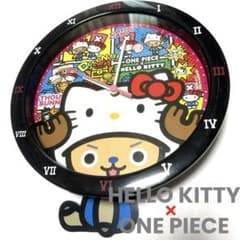 ONE PIECE HELLO KITTY コラボ ムービングクロック 2点 ONE PIECE×HELLO KITTY コラボ ムービングクロック - メルカリ