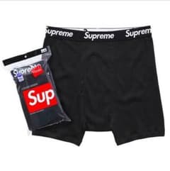 Supreme Hanes ボクサーパンツ　L サイズ　2枚セットのサムネイル