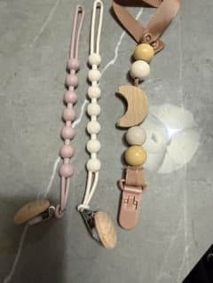 おしゃぶりホルダー 3個セットのサムネイル