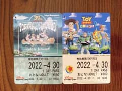 ディズニーリゾートラインフリーきっぷ(使用済み)のサムネイル
