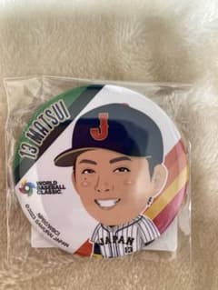 WBC侍ジャパン　缶バッジ　松井裕樹　13 野球　モバガチャのサムネイル