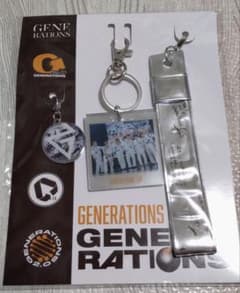 GENERATIONS 2.0 ジェネレーションズ 銀テープキーリングのサムネイル