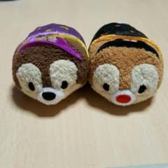 ツムツム　ハロウィン　チップとデール　ディズニーのサムネイル