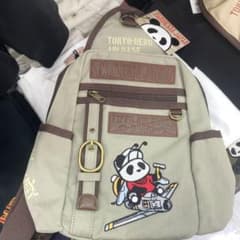 5）PANDIESTA JAPAN 熊猫飛行機バック カーキ - メルカリ