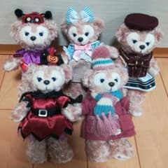 ディズニー　シェリーメイ　ぬいぐるみバッジ5体セットのサムネイル