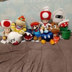 スーパーマリオ ぬいぐるみ 10点セット 公式 USJ限定 人形 - メルカリ