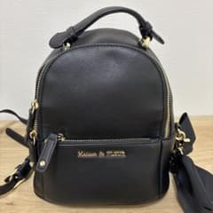 Maison de FLEUR ブラックリュックのサムネイル