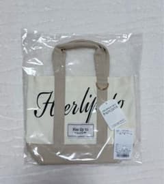 Her lip to Canvas Mini Tote 新宿ルミネ ホワイト - メルカリ