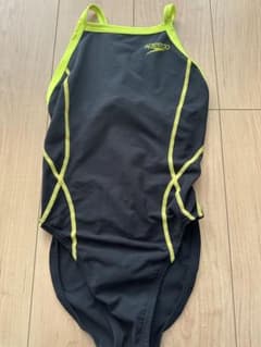 SPEEDO 競泳水着 ブラック/イエローのサムネイル