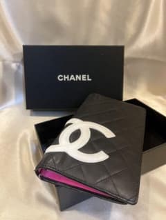CHANEL 二つ折り長財布 カンボンライン　正規品のサムネイル