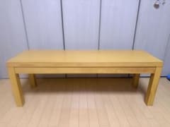 木製ダイニングベンチ ナチュラルカラーのサムネイル