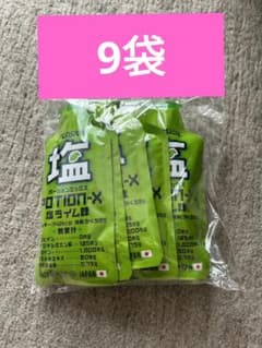 X-PLOSION ポーションエックス 塩ライム味9袋セットのサムネイル