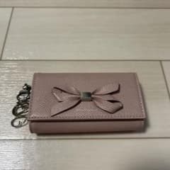 JILLSTUART リボン キーケース ピンクのサムネイル