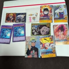 シール カード ドラゴンボール 鬼滅の刃 ナルト きらりん