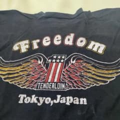 TENDERLOIN Freedom Tシャツ 黒 Lサイズ ハーレーウィング TENDERLOIN Freedom Tシャツ 黒 Lサイズ ハーレーウィング - メルカリ