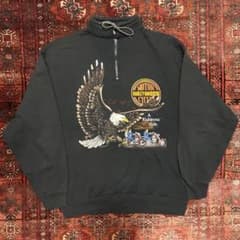 80s USA製 Harley-Davidson イーグル スウェット USA製