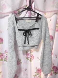 アンドマリー andmary Natalie ribbon set Grayのサムネイル