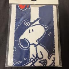 中日ドラゴンズ　スヌーピー　コラボ　マフラータオルのサムネイル