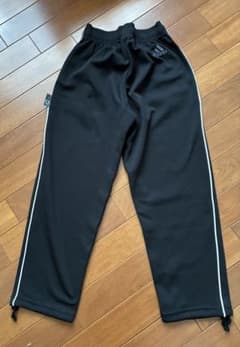 adidas 黒 長ズボン ポリエステル100%のサムネイル