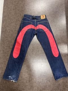 エヴィス EVISU LOT 2004 W30 デニム ジーンズ EVISU Lot 2004 デニムパンツ 32x34 - メルカリ