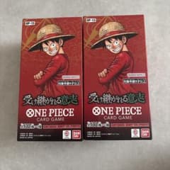 ワンピースカード 受け継がれる意志　2BOX分 2ボックス分　新品未開封のサムネイル