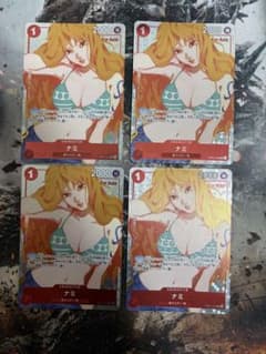 ワンピースカード ナミ ガールズエディション for Asia 4枚 - メルカリ