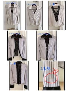 シャツ、ブラウス、カーディガン、トップス、Tシャツ、2着まとめ売り、バラ売りのサムネイル
