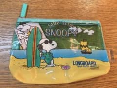 スヌーピー  ポーチ　クリアポーチ　ウッドストックのサムネイル