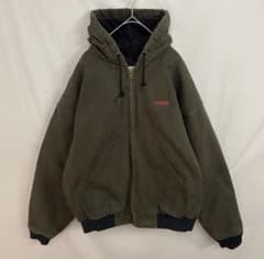 た*る様 WEARGUARD ダックワークジャケット 古着 Lサイズ オリーブグ 