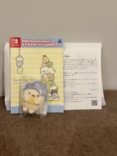すみっコぐらし　てのりぬいぐるみ たぴおか Switch 早期購入者特典のサムネイル