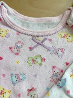 くまちゃん　ロンパース　２枚セットのサムネイル
