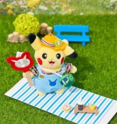 ［韓国限定］ポケモン ピカチュウ オリーブヤング キーホルダー ぬいぐるみのサムネイル