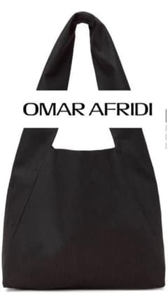 OMAR AFRIDI SSENSE限定 ブラック Factory トートバッグ - メルカリ