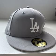 NEW ERA 59FIFTY LA ドジャース キャップ グレー 8のサムネイル