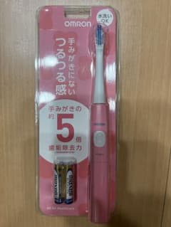 OMRON 音波式電動歯ブラシ HT-B216-PK ピンク 新品のサムネイル