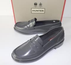 試着のみ新品　HUNTER ローファー JP25 337 定価16500 新品 本物 HUNTER ローファー JP25 337 - メルカリ